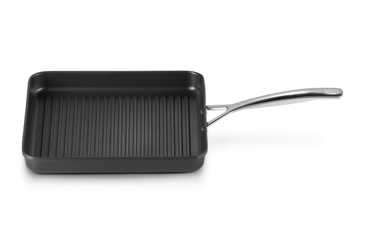 Toughened Non-Stick Square Grill with Long Handle