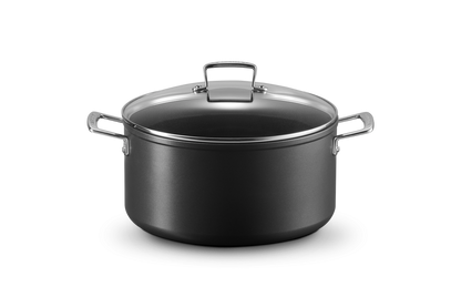 Toughened Non-Stick Deep Casserole with Glass Lid