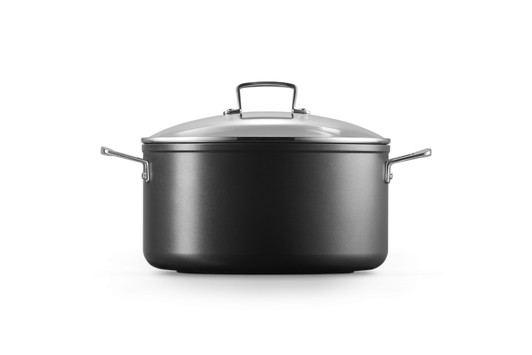 Toughened Non-Stick Deep Casserole with Glass Lid