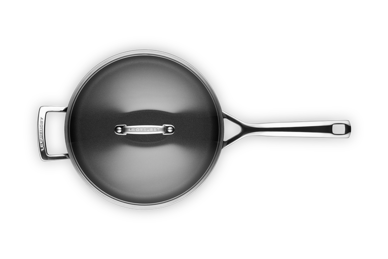 Toughened Non-Stick Saute Pan with Glass Lid