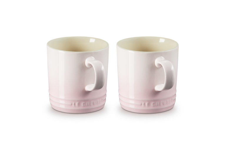 Stoneware Set of 2 Mugs