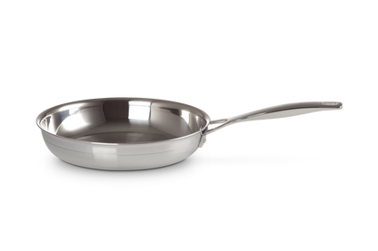 3-ply Stainless Steel Uncoated Frying Pan