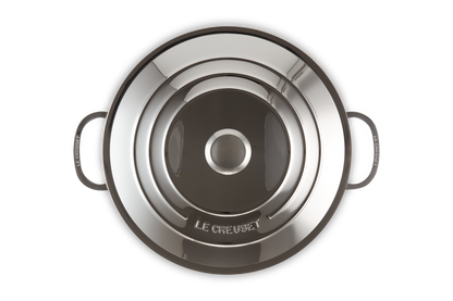 Signature Stainless Steel Shallow Casserole with Lid