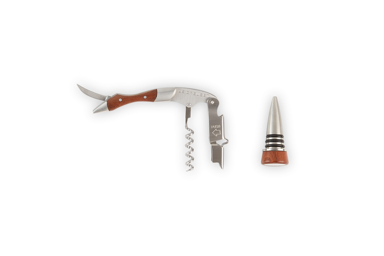 GS 190 Wooden Waiter's Corkscrew and Stopper