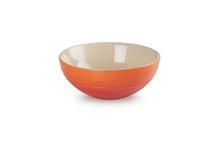 Stoneware Round Serving Bowl