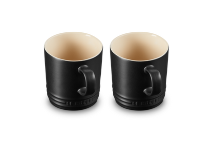 Stoneware Set of 2 Mugs