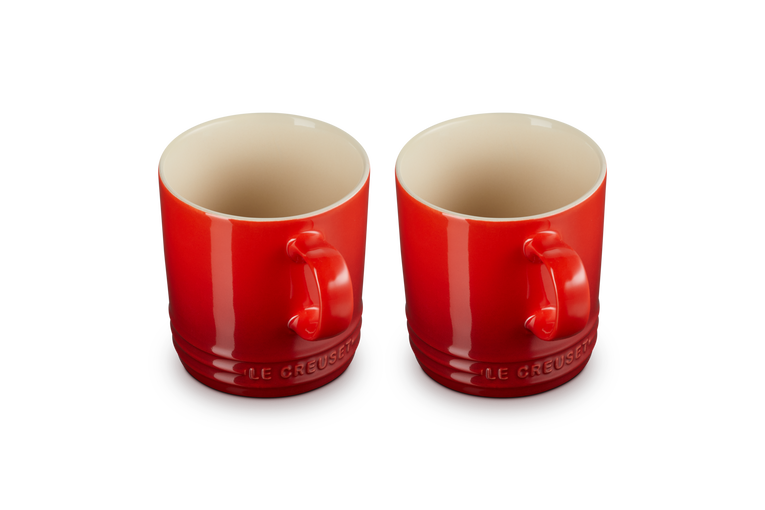 Stoneware Set of 2 Mugs