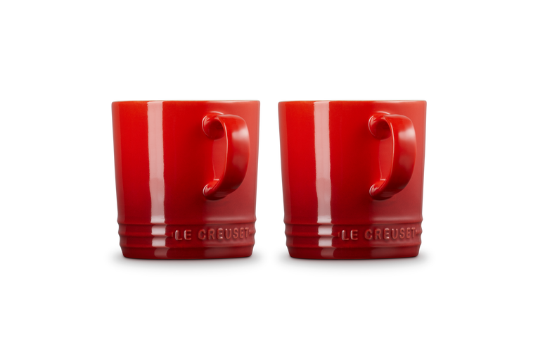 Stoneware Set of 2 Mugs