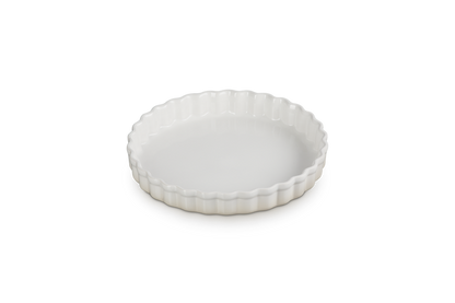 Stoneware Fluted Flan Dish