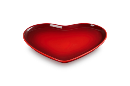 Stoneware Heart Serving Platter