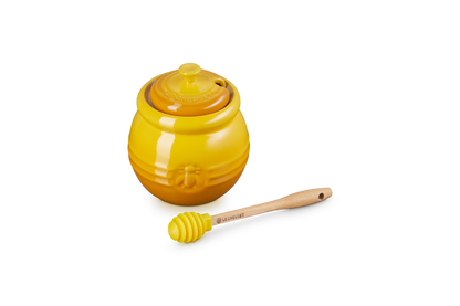 Stoneware Honey Pot with Dipper
