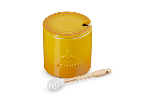 Stoneware Signature Honey Pot with Dipper
