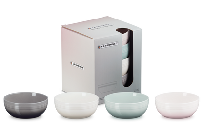 Stoneware Coupe Set of 4 Cereal Bowls