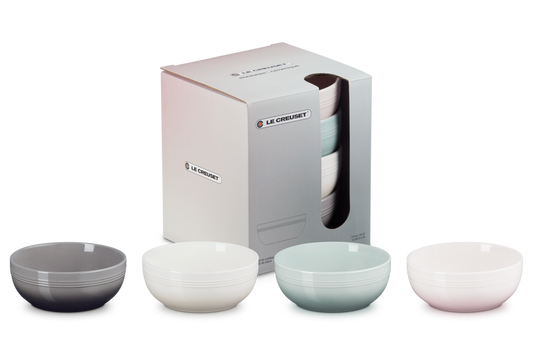 Stoneware Coupe Set of 4 Cereal Bowls