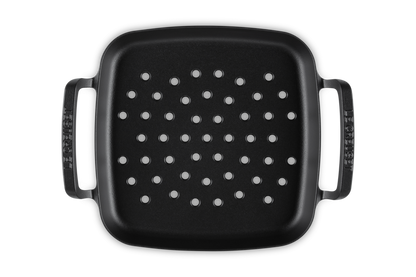 Cast Iron BBQ Outdoor Square Grilling Basket