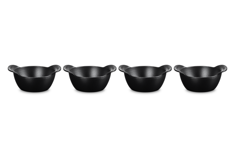 Cast Iron Gourmand Set of 4 Mini Casseroles