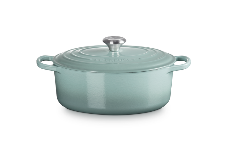 Cast Iron Oval Casserole