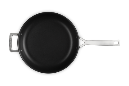 3-ply Stainless Steel Non-Stick Frying Pan with Helper Handle