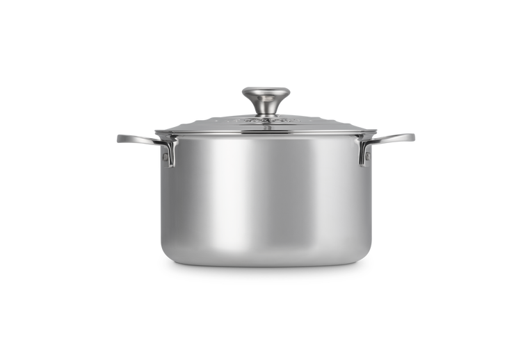 Signature Stainless Steel Deep Casserole with Lid