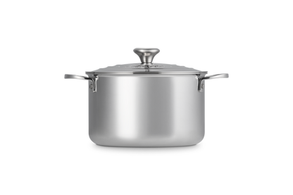 Signature Stainless Steel Deep Casserole with Lid