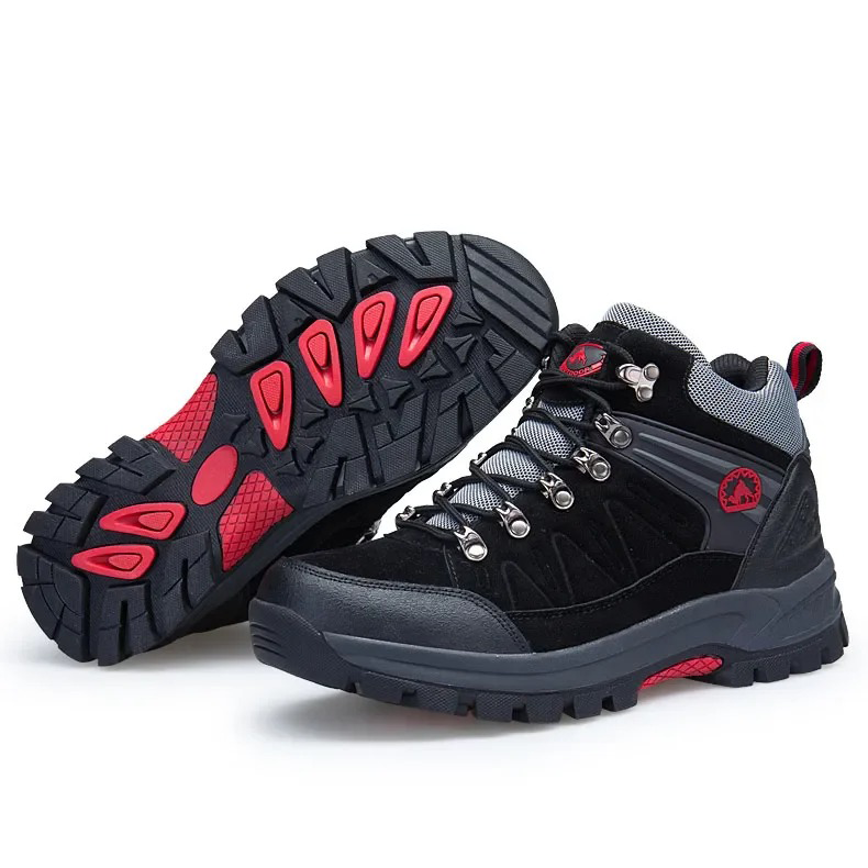 (⏰BLACK FRIDAY SPECIAL-70%OFF)Men's Mountaineering Orthopedic Ankle Support Hiking Boots Waterproof Non-Slip Wide Toe Tactical Boots