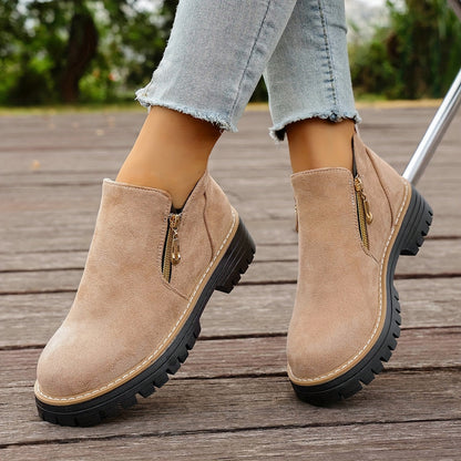 🔥Last Day Promotion 50% OFF - Women's Chunky Platform Ankle Boots
