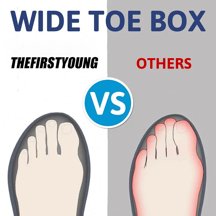 (Limited Time 49% Discount Event) Men's Orthopedic Arch Support Wide Toe Snow Boots Comfortable Waterproof Non-slip Warm Work Shoes